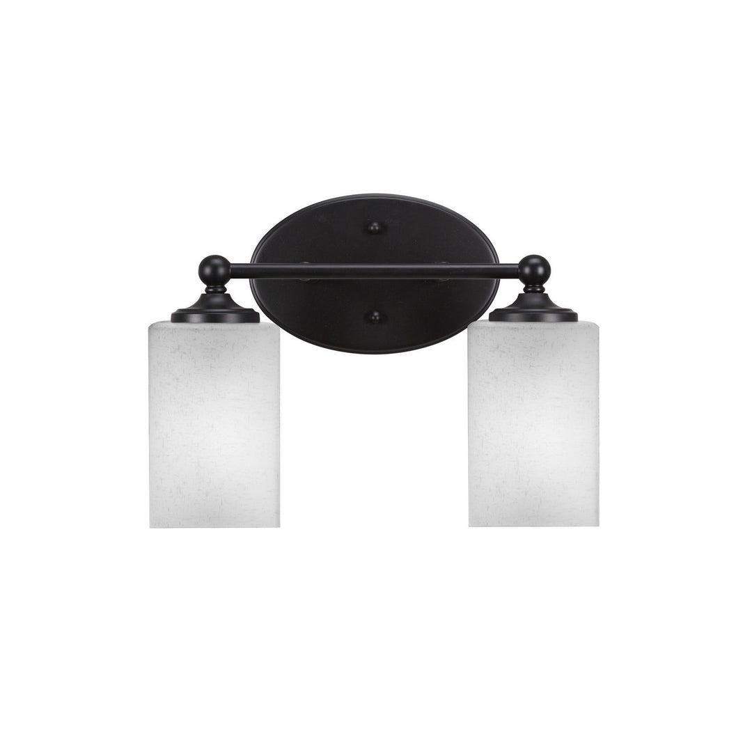 Toltec Capri 5912-mb-531 Bath Vanity Light 13 in. wide - Matte Black