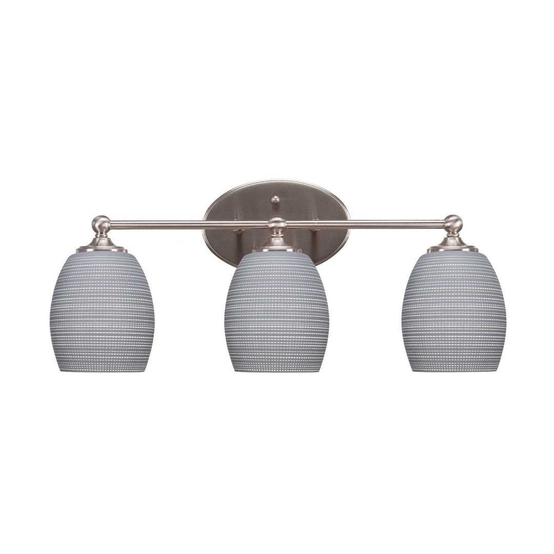 Toltec Capri 5913-bn-4022 Bath Vanity Light 22 in. wide - Brushed Nickel