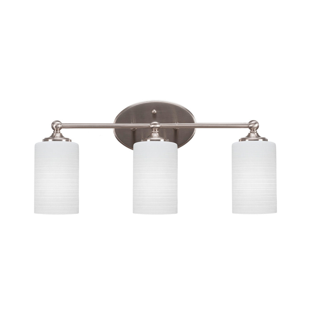 Toltec Capri 5913-bn-4061 Bath Vanity Light 21 in. wide - Brushed Nickel