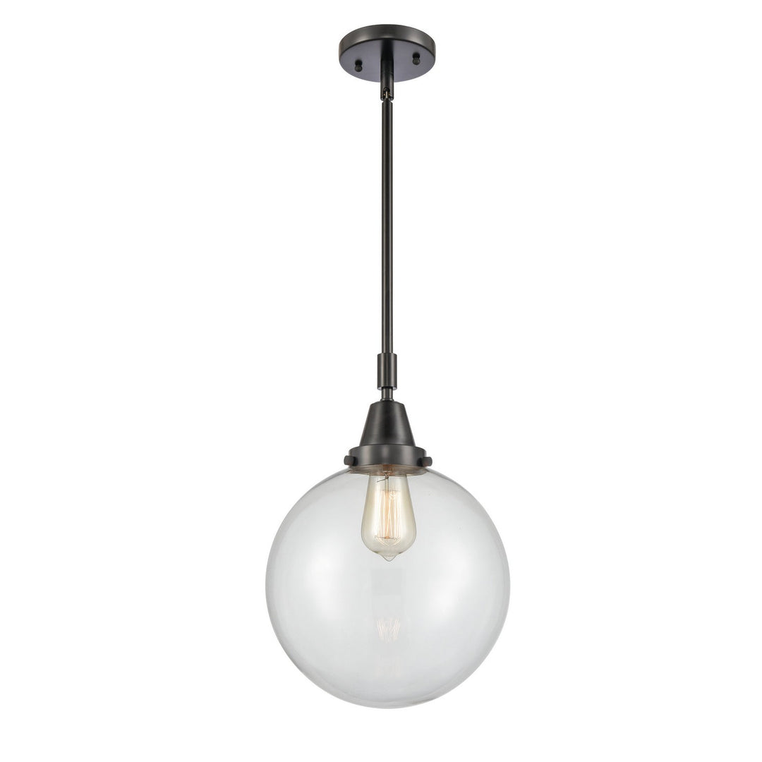 Innovations Caden 447-1S-BK-G202-10-LED Pendant Light - Matte Black