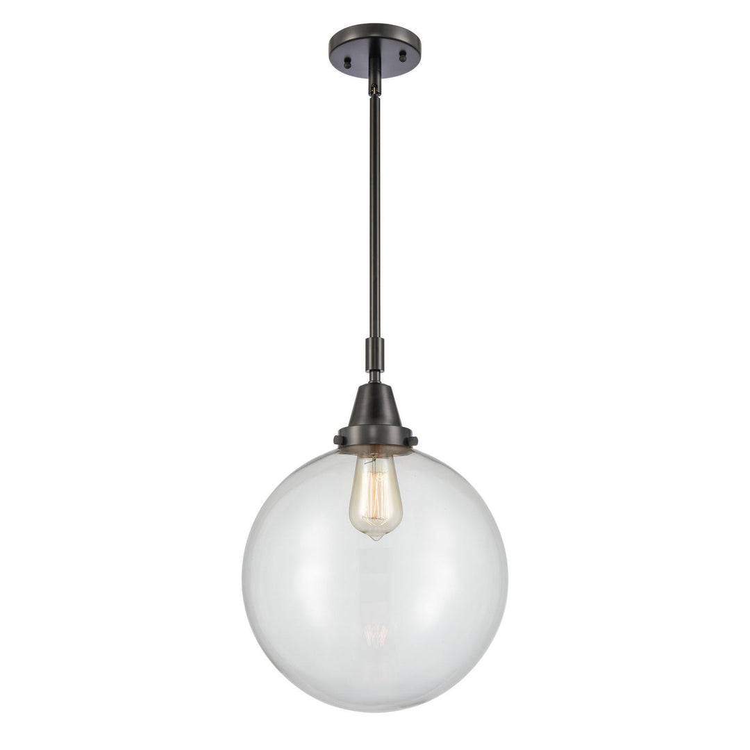Innovations Caden 447-1S-BK-G202-12 Pendant Light - Matte Black
