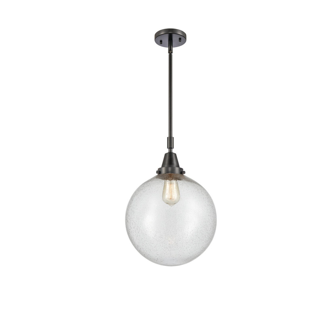 Innovations Caden 447-1S-BK-G204-12 Pendant Light - Matte Black