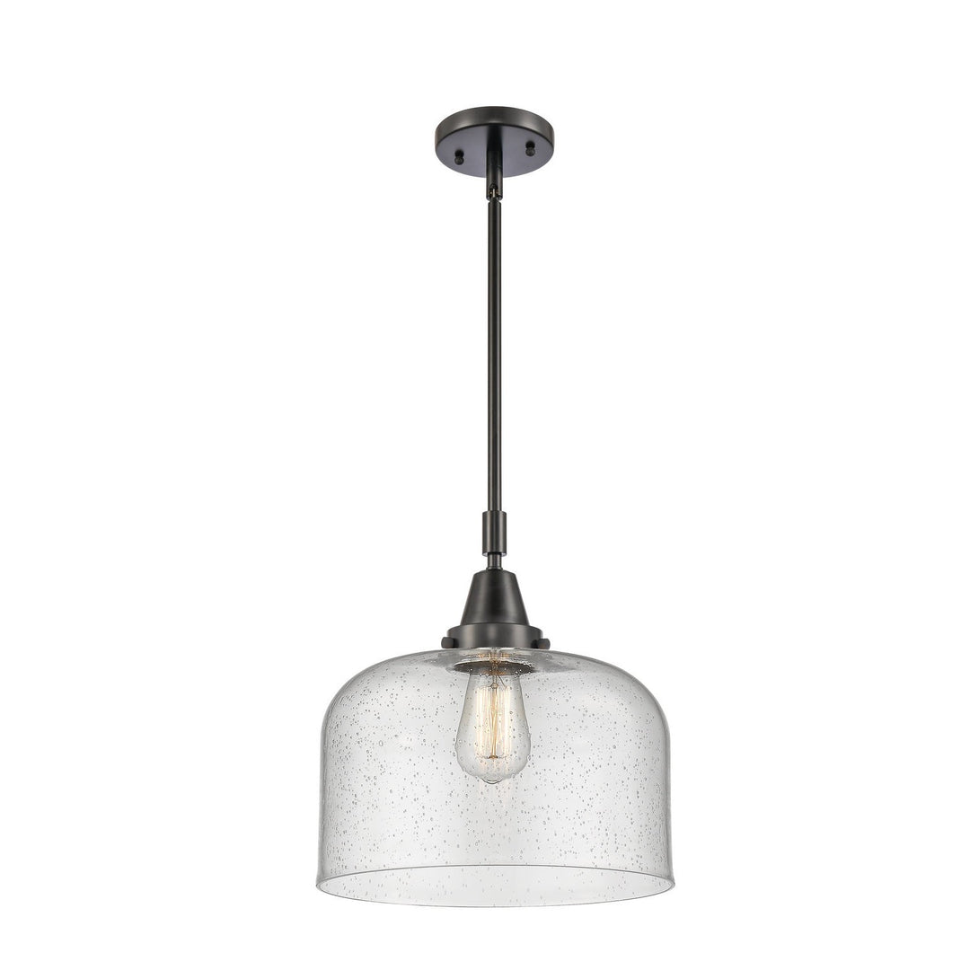 Innovations Caden 447-1S-BK-G74-L Pendant Light - Matte Black