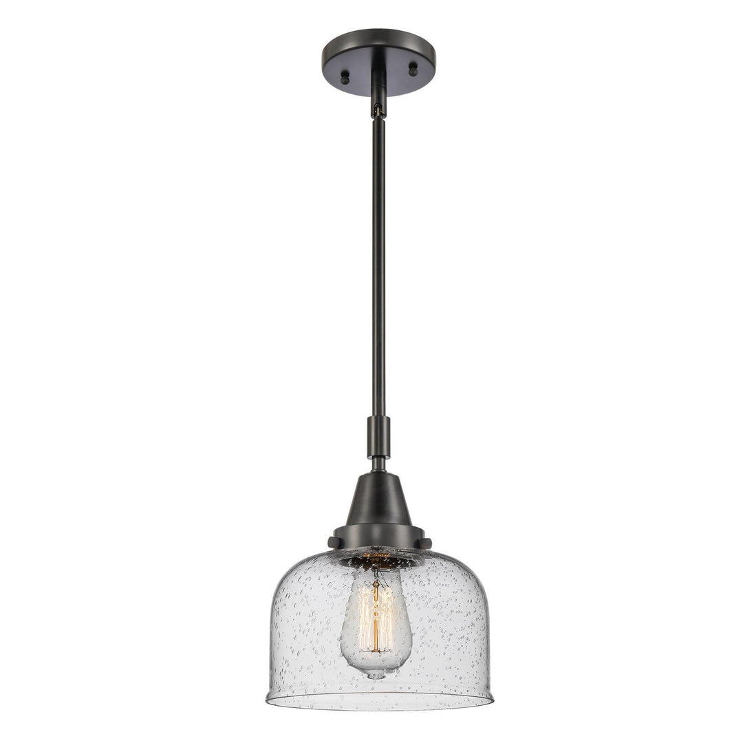 Innovations Caden 447-1S-BK-G74-LED Pendant Light - Matte Black