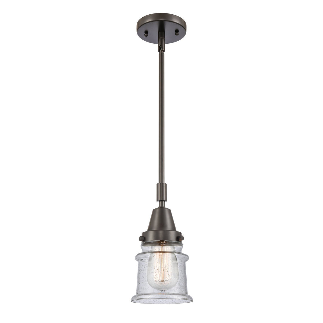 Innovations Caden 447-1S-OB-G184S Pendant Light - Oil Rubbed Bronze