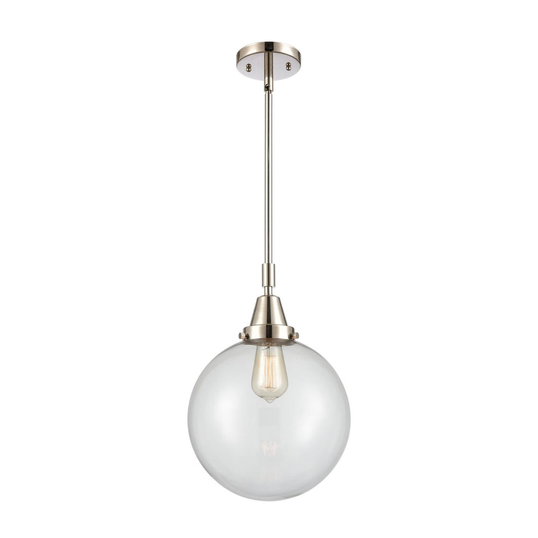 Innovations Caden 447-1S-PN-G202-10-LED Pendant Light - Polished Nickel