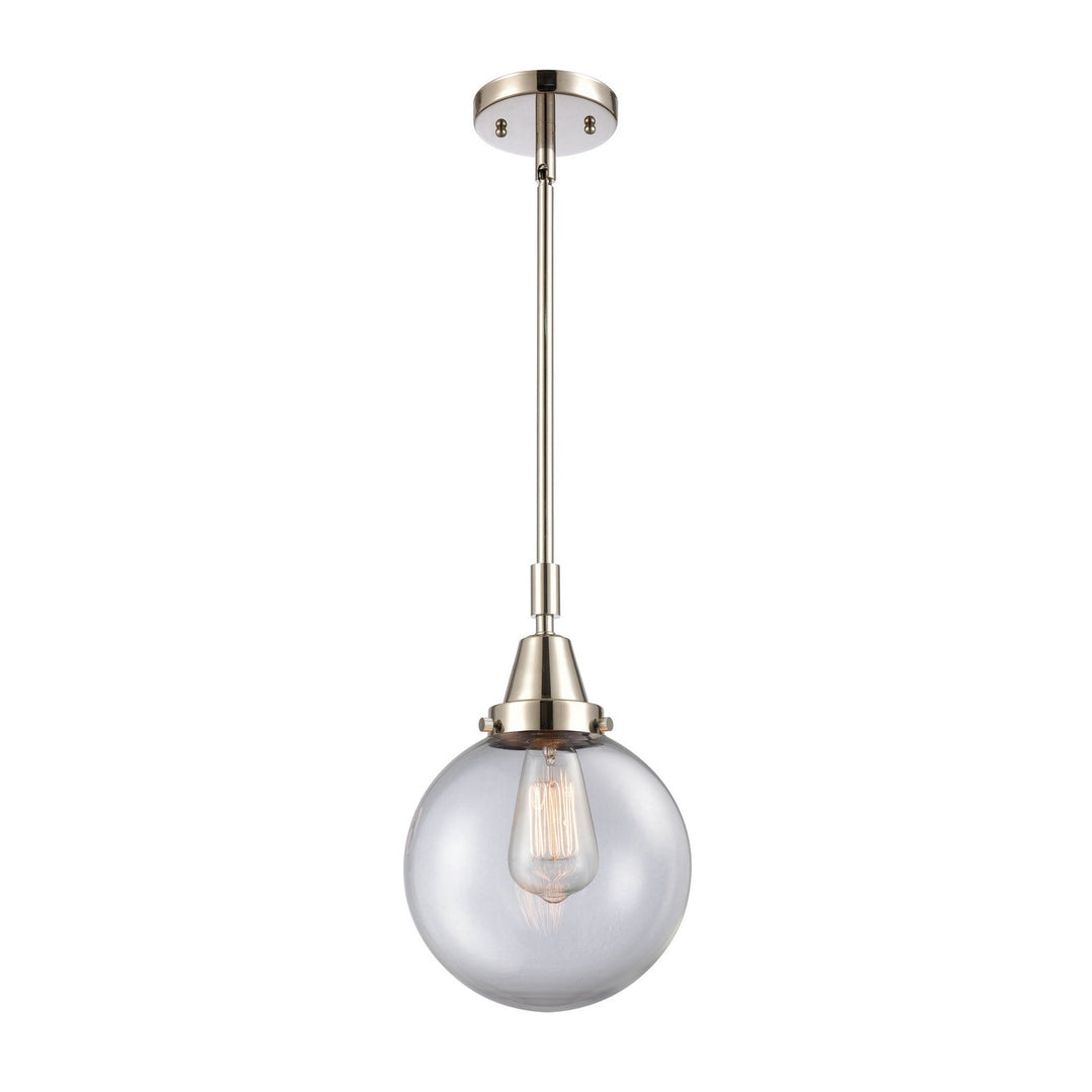 Innovations Caden 447-1S-PN-G202-8-LED Pendant Light - Polished Nickel