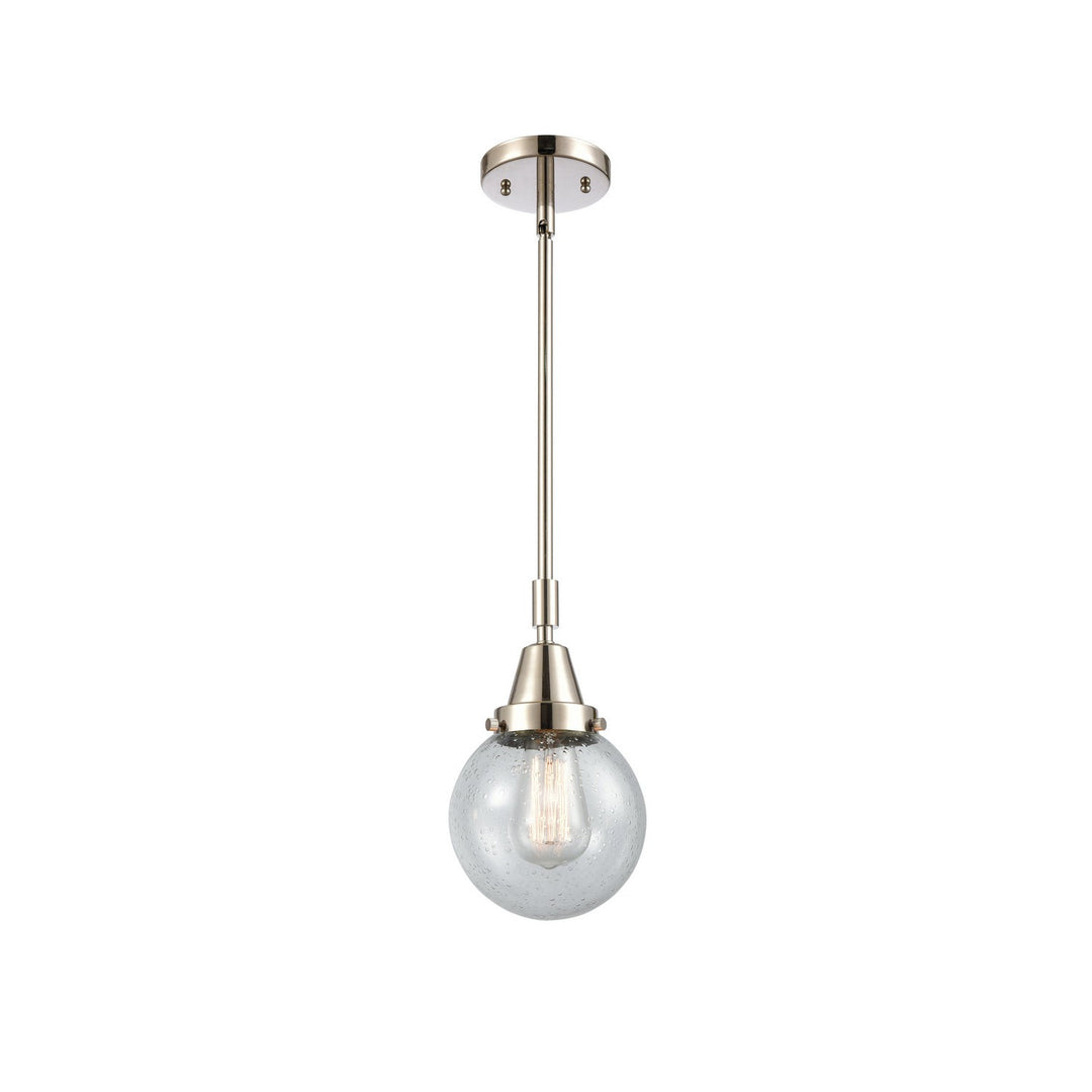 Innovations Caden 447-1S-PN-G204-6-LED Pendant Light - Polished Nickel