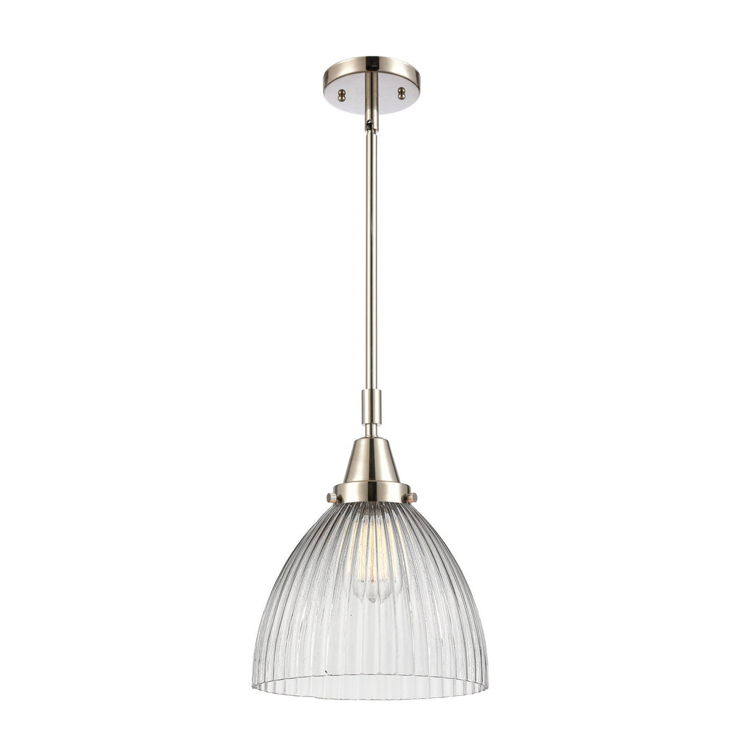 Innovations Caden 447-1S-PN-G222-LED Pendant Light - Polished Nickel