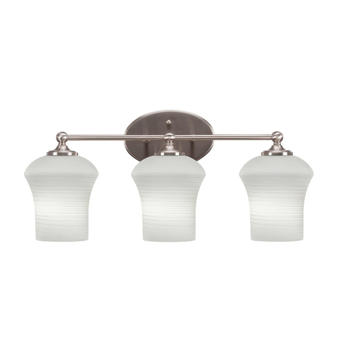 Toltec Capri 5913-bn-681 Bath Vanity Light 23 in. wide - Brushed Nickel