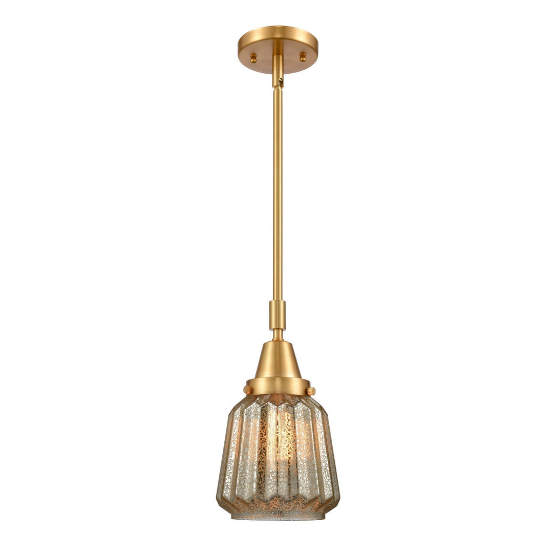 Innovations Caden 447-1S-SG-G146 Pendant Light - Satin Gold