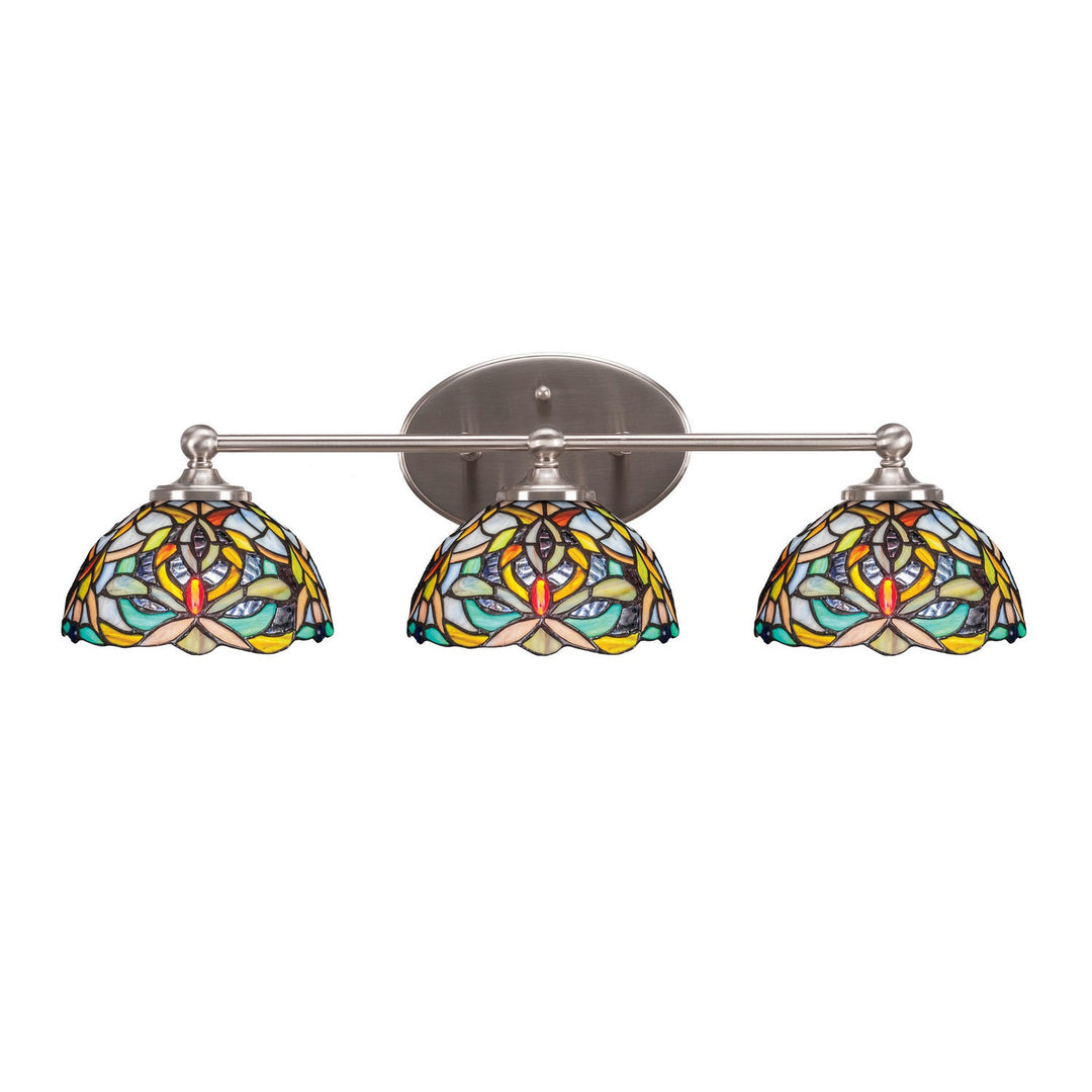 Toltec Capri 5913-bn-9905 Bath Vanity Light 24 in. wide - Brushed Nickel