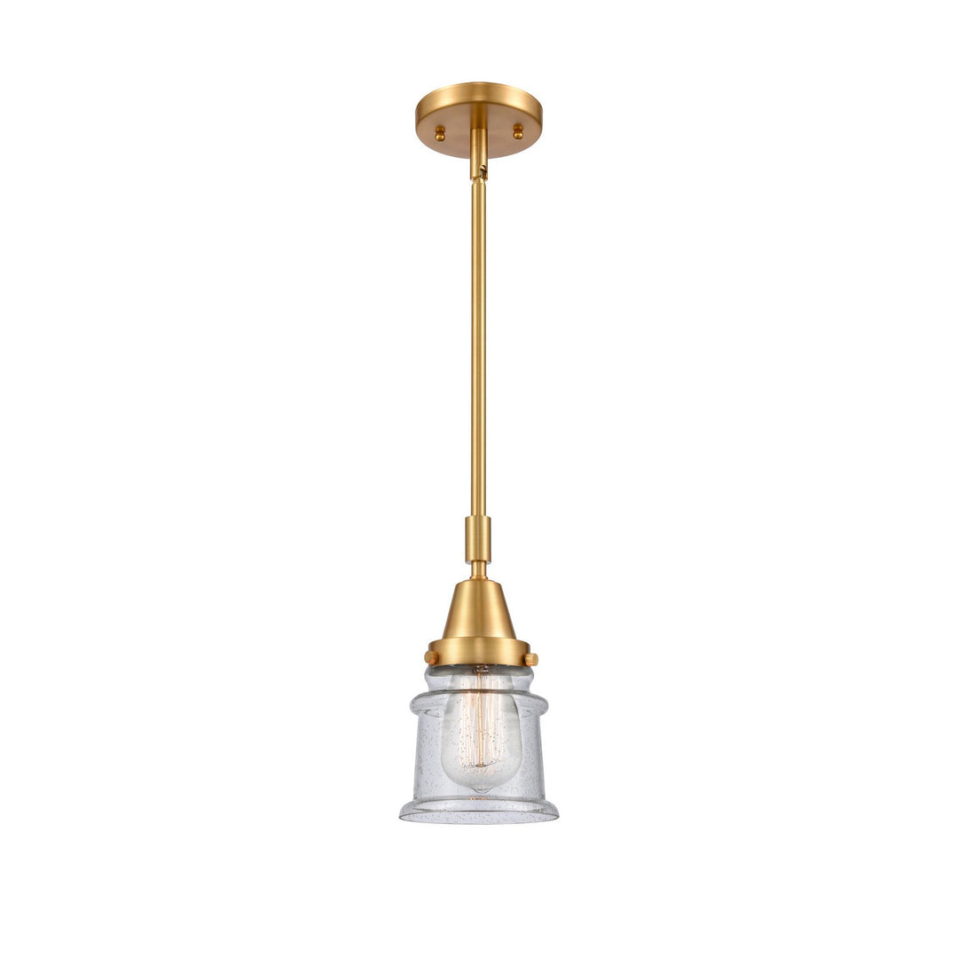 Innovations Caden 447-1S-SG-G184S-LED Pendant Light - Satin Gold
