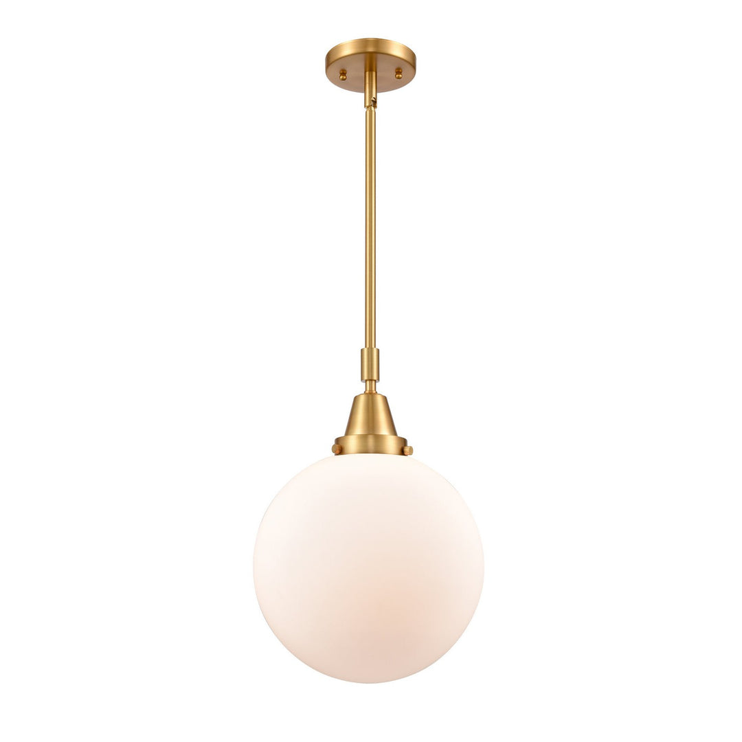 Innovations Caden 447-1S-SG-G201-10-LED Pendant Light - Satin Gold