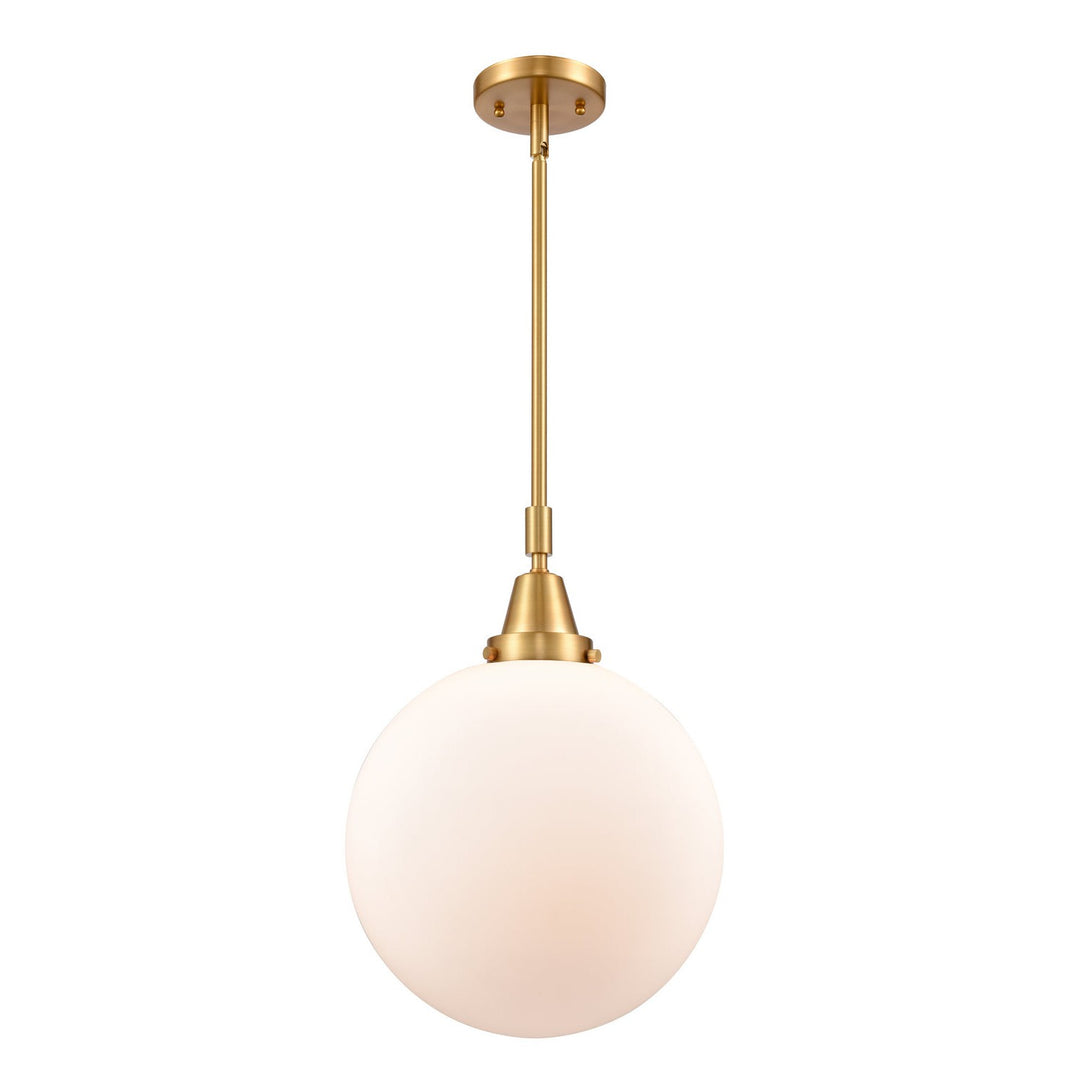 Innovations Caden 447-1S-SG-G201-12 Pendant Light - Satin Gold