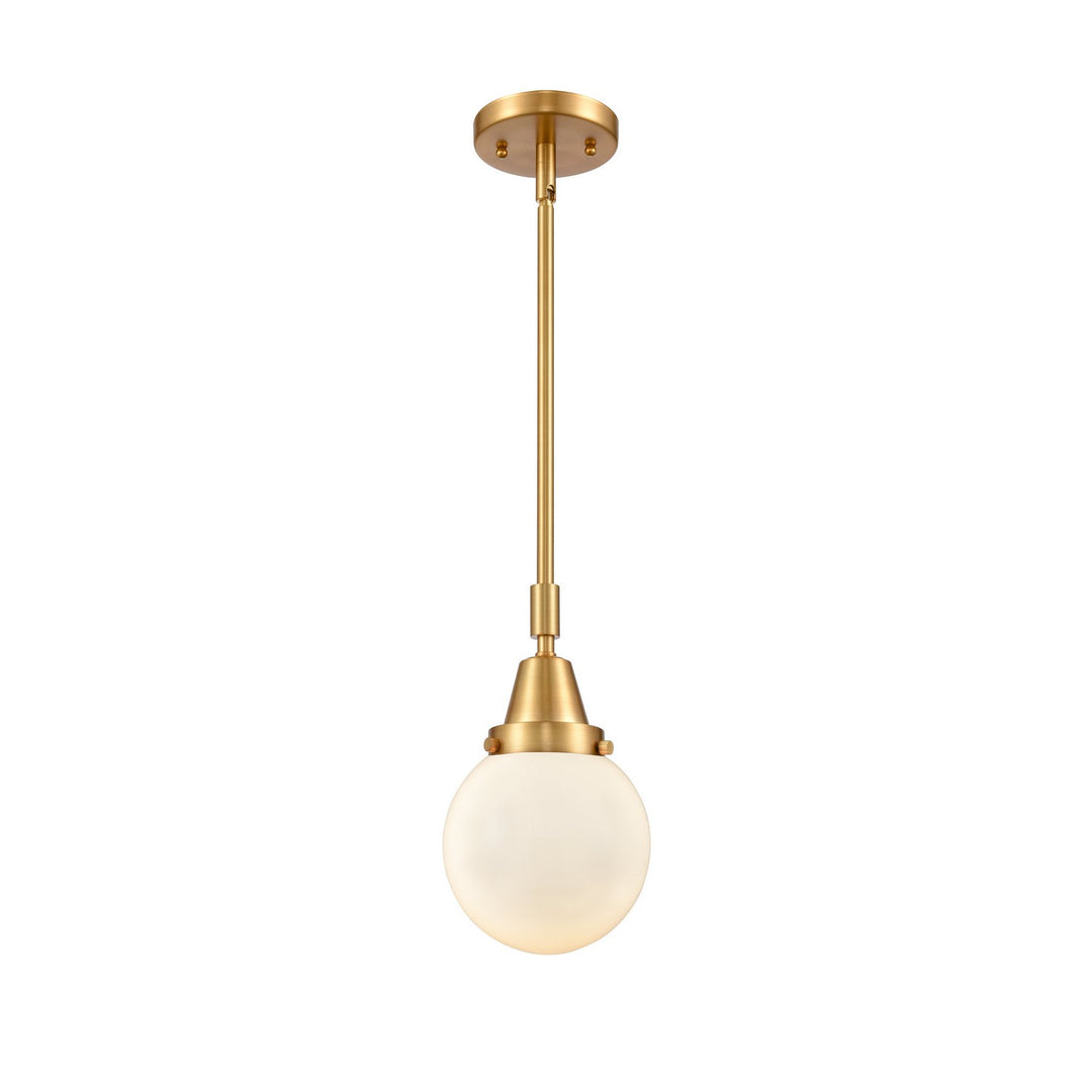 Innovations Caden 447-1S-SG-G201-6 Pendant Light - Satin Gold