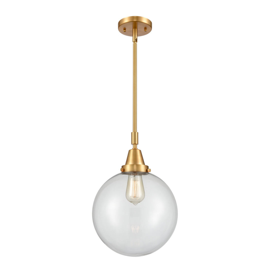 Innovations Caden 447-1S-SG-G202-10 Pendant Light - Satin Gold