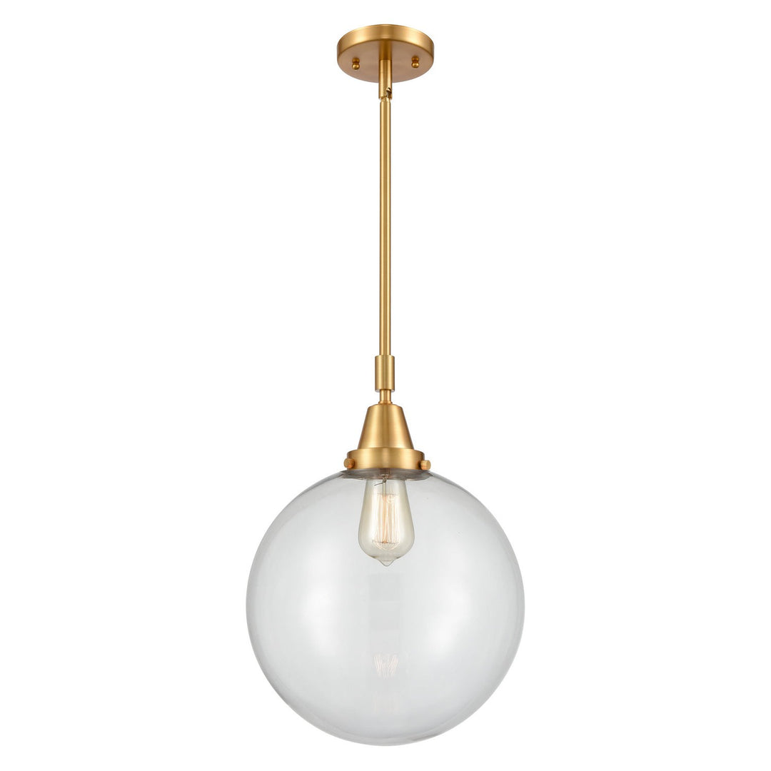 Innovations Caden 447-1S-SG-G202-12 Pendant Light - Satin Gold