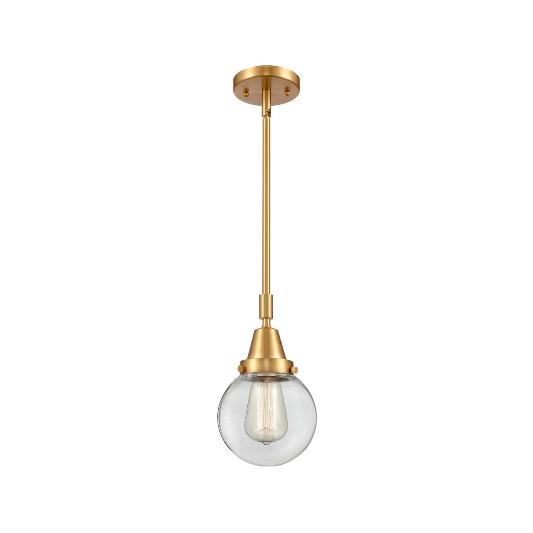 Innovations Caden 447-1S-SG-G202-6-LED Pendant Light - Satin Gold