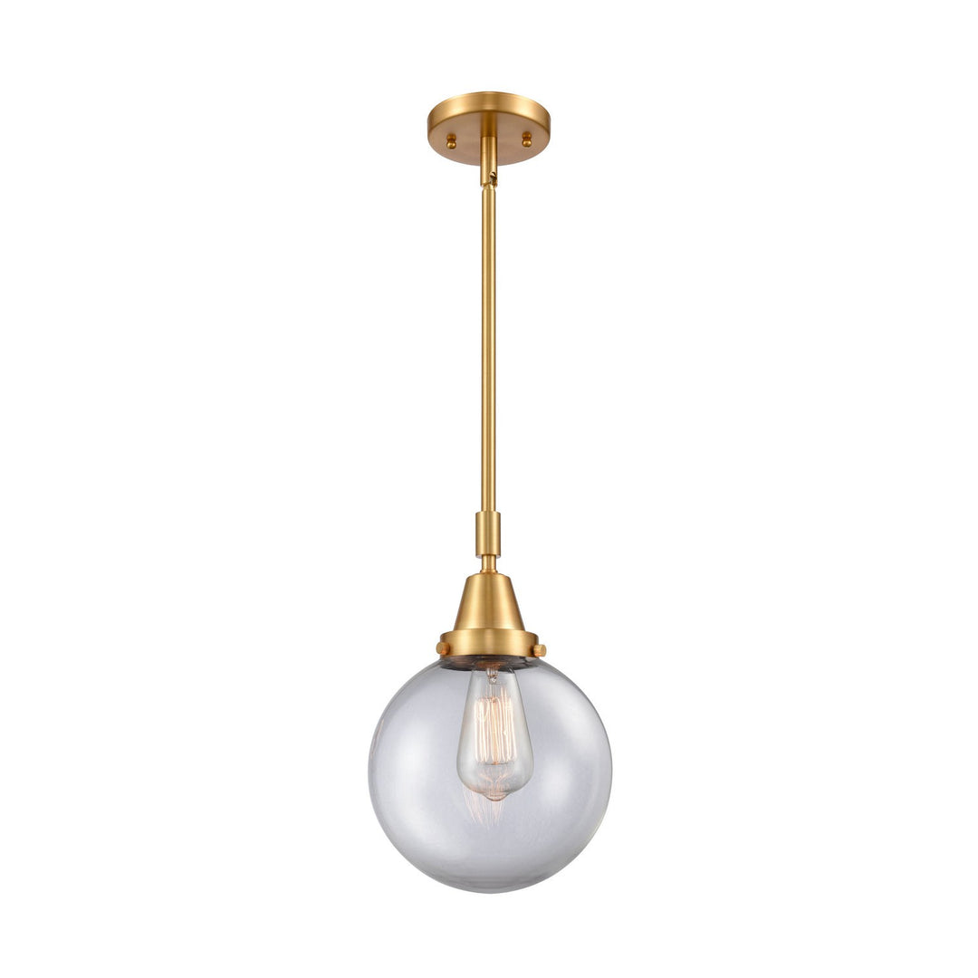 Innovations Caden 447-1S-SG-G202-8 Pendant Light - Satin Gold