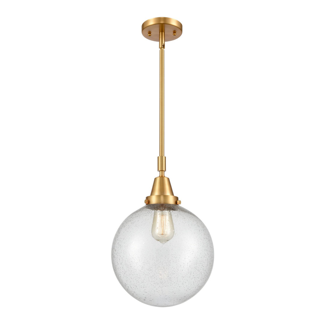 Innovations Caden 447-1S-SG-G204-10 Pendant Light - Satin Gold