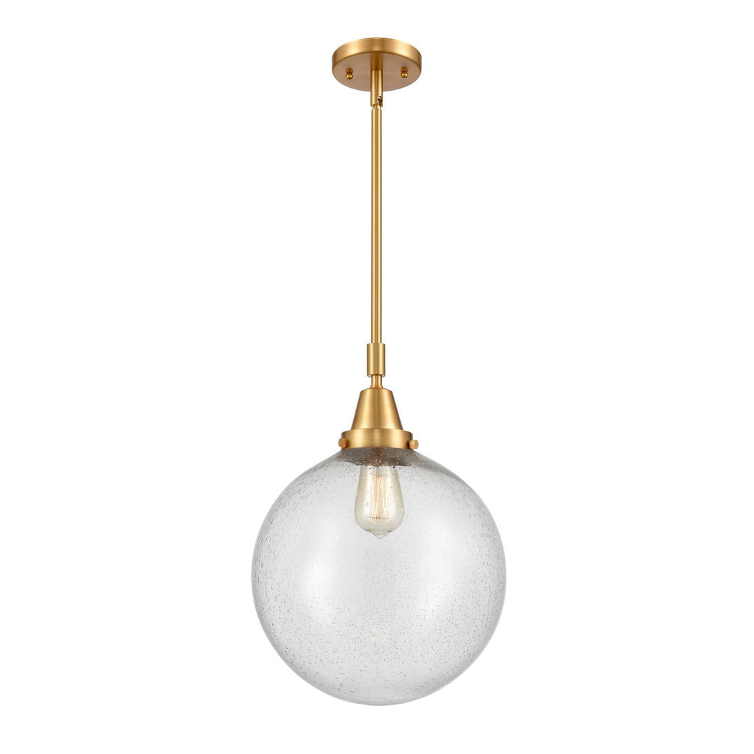Innovations Caden 447-1S-SG-G204-12 Pendant Light - Satin Gold