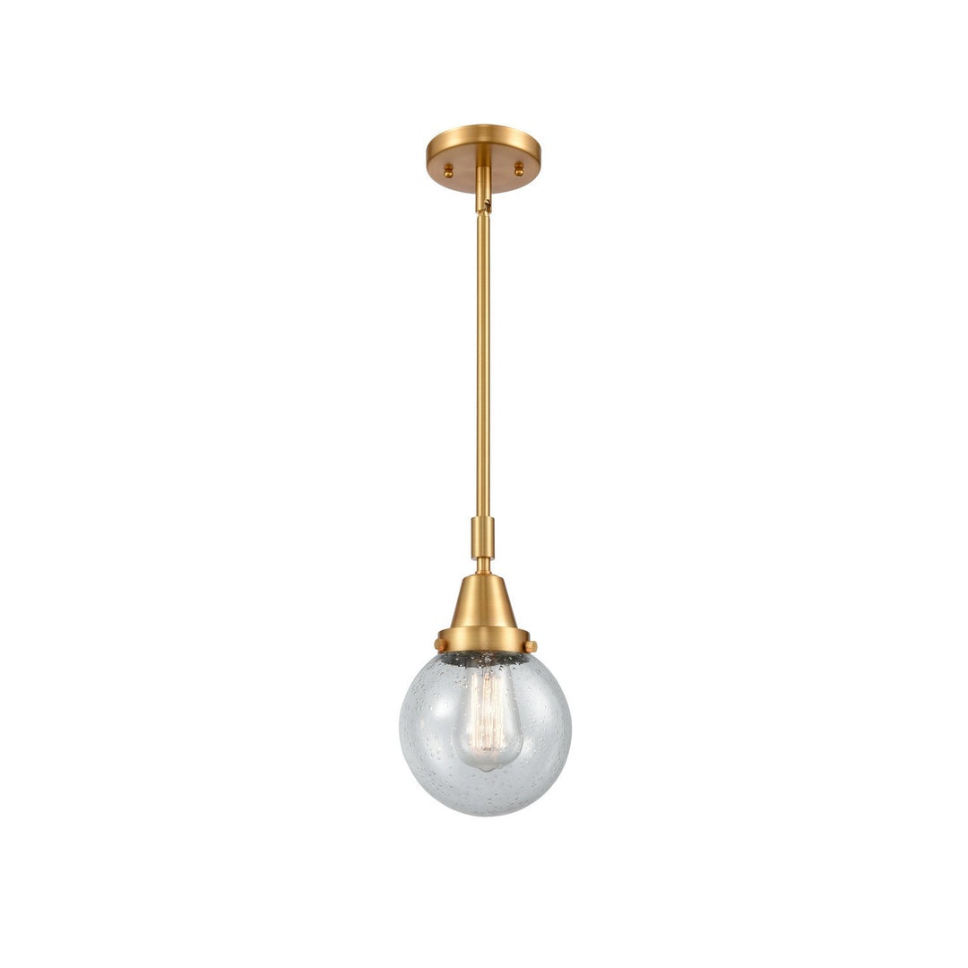 Innovations Caden 447-1S-SG-G204-6-LED Pendant Light - Satin Gold