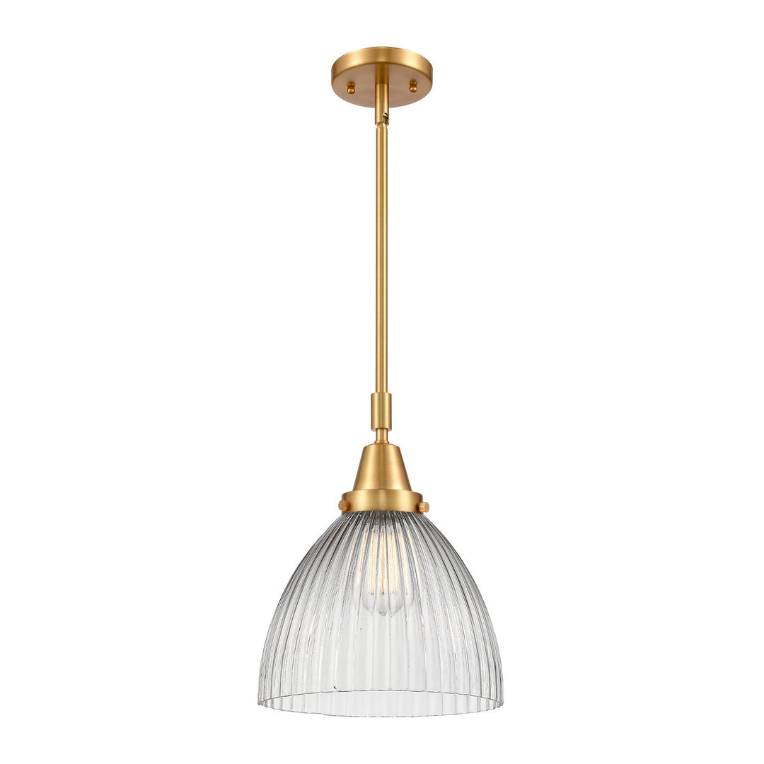 Innovations Caden 447-1S-SG-G222-LED Pendant Light - Satin Gold
