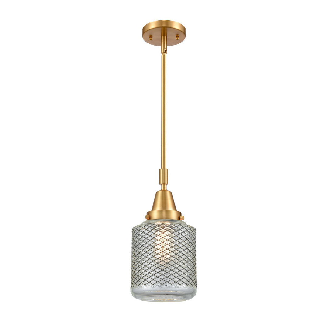 Innovations Caden 447-1S-SG-G262-LED Pendant Light - Satin Gold