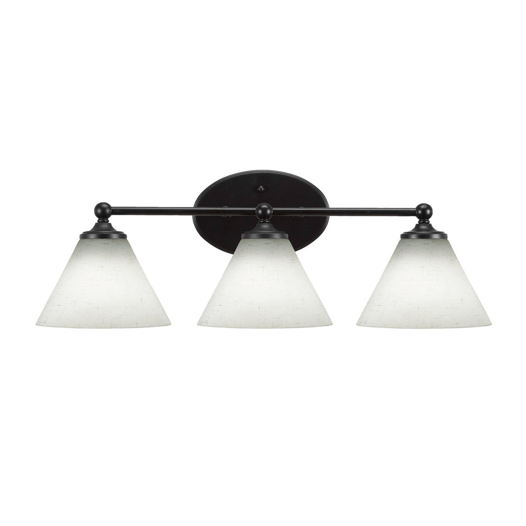 Toltec Capri 5913-mb-312 Bath Vanity Light 24 in. wide - Matte Black