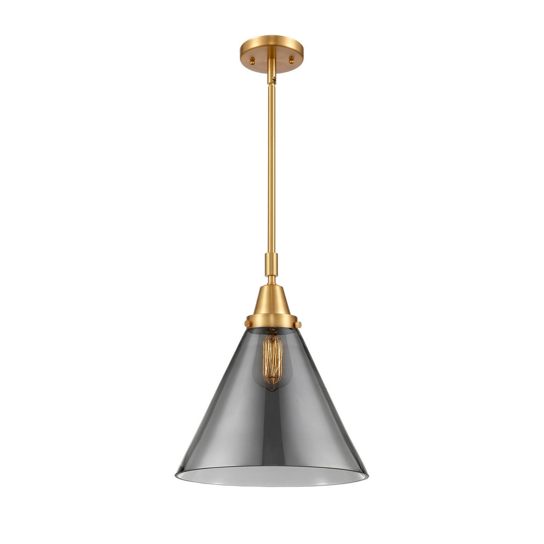 Innovations Caden 447-1S-SG-G43-L-LED Pendant Light - Satin Gold