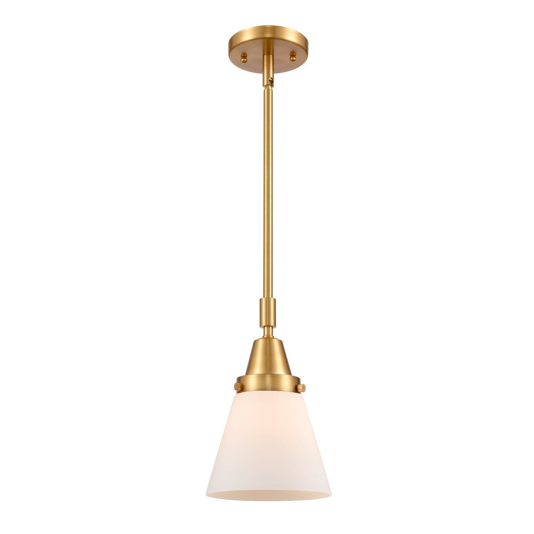 Innovations Caden 447-1S-SG-G61-LED Pendant Light - Satin Gold
