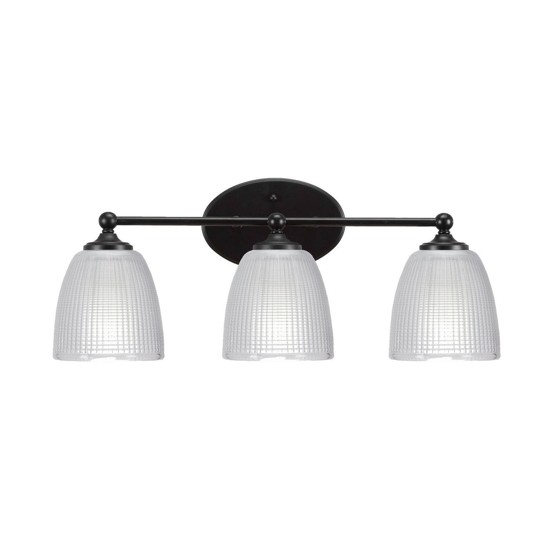 Toltec Capri 5913-mb-500 Bath Vanity Light 22 in. wide - Matte Black