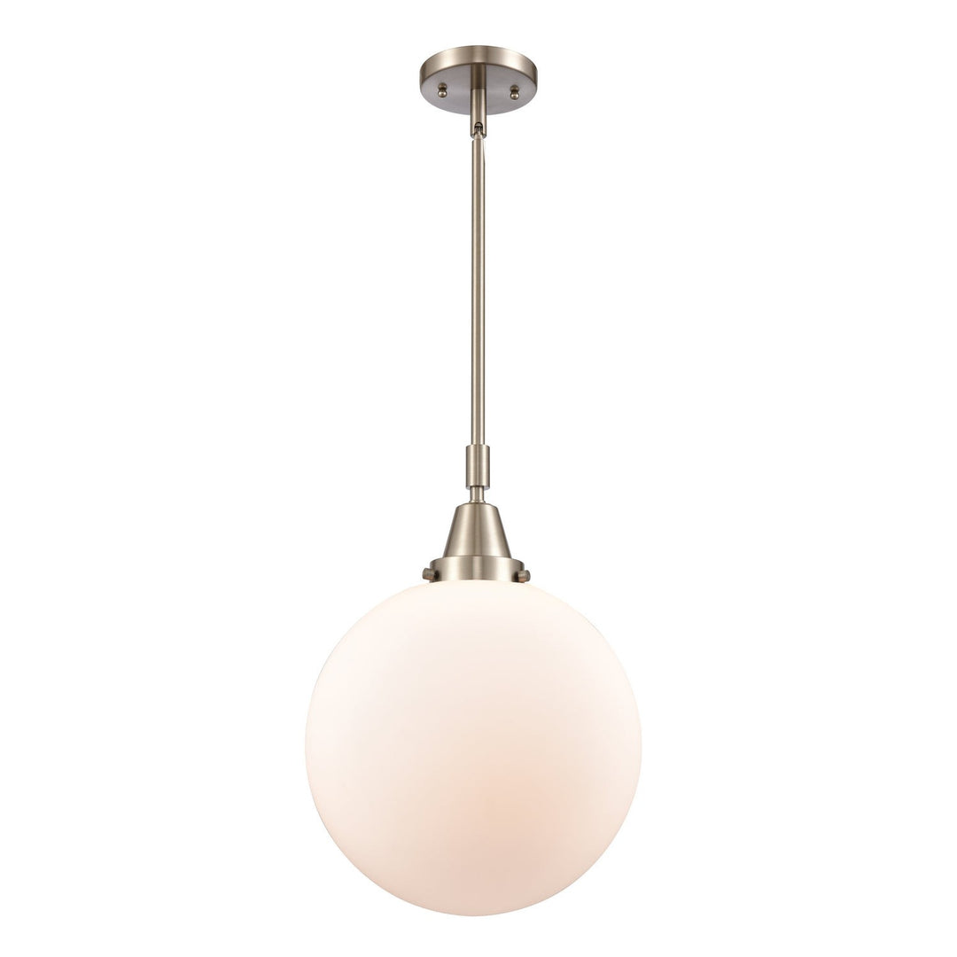 Innovations Caden 447-1S-SN-G201-12-LED Pendant Light - Brushed Satin Nickel