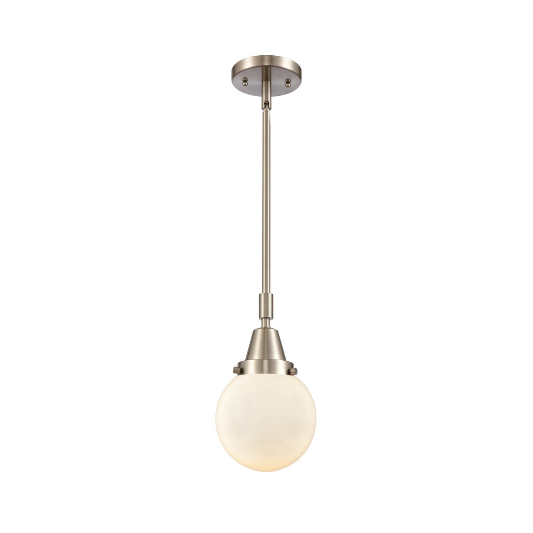 Innovations Caden 447-1S-SN-G201-6-LED Pendant Light - Brushed Satin Nickel