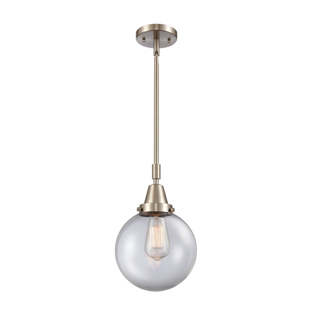 Innovations Caden 447-1S-SN-G202-8-LED Pendant Light - Brushed Satin Nickel