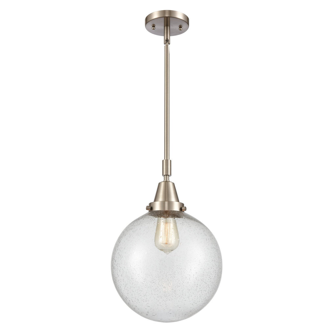 Innovations Caden 447-1S-SN-G204-10-LED Pendant Light - Brushed Satin Nickel