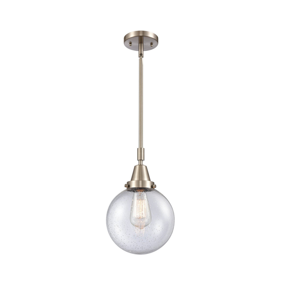 Innovations Caden 447-1S-SN-G204-8-LED Pendant Light - Brushed Satin Nickel