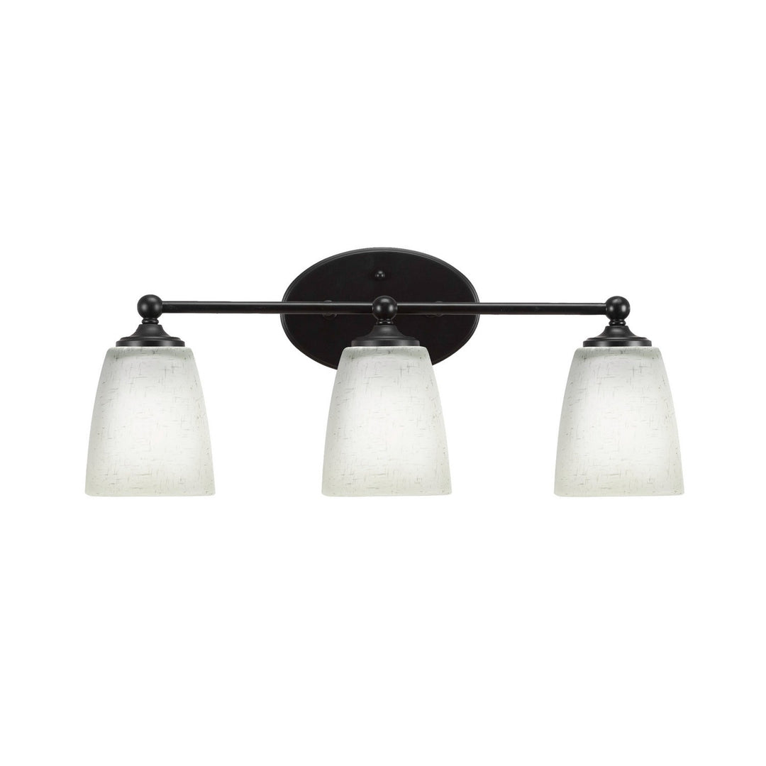 Toltec Capri 5913-mb-460 Bath Vanity Light 22 in. wide - Matte Black