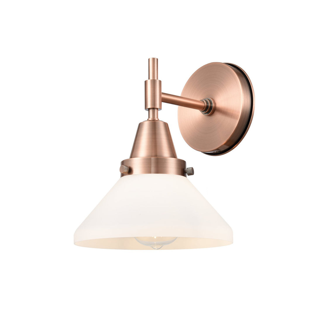 Innovations Caden 447-1W-AC-G4471 Wall Sconce Light - Antique Copper