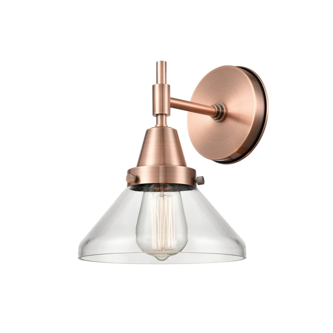 Innovations Caden 447-1W-AC-G4472 Wall Sconce Light - Antique Copper