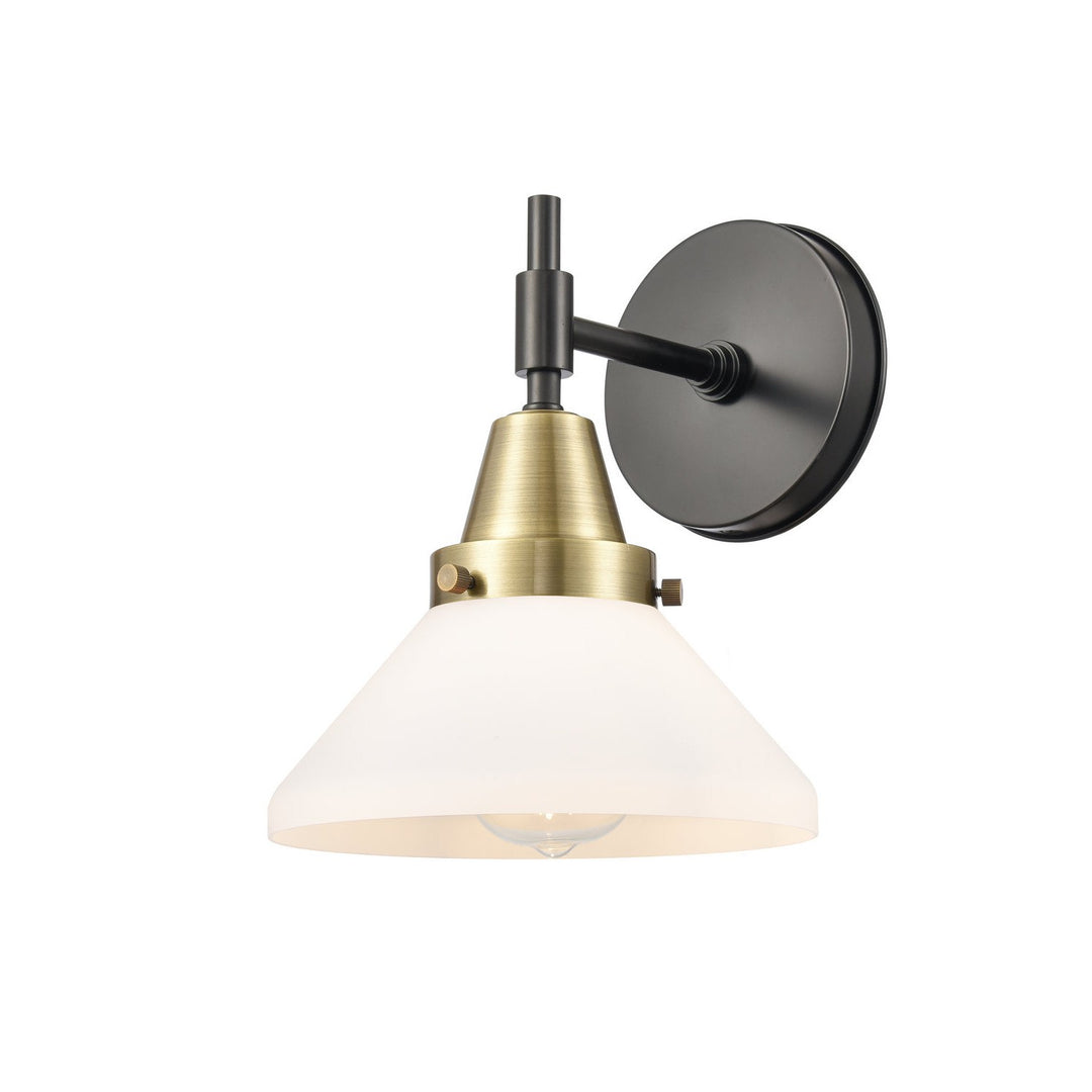 Innovations Caden 447-1W-BAB-G4471 Wall Sconce Light - Black Antique Brass