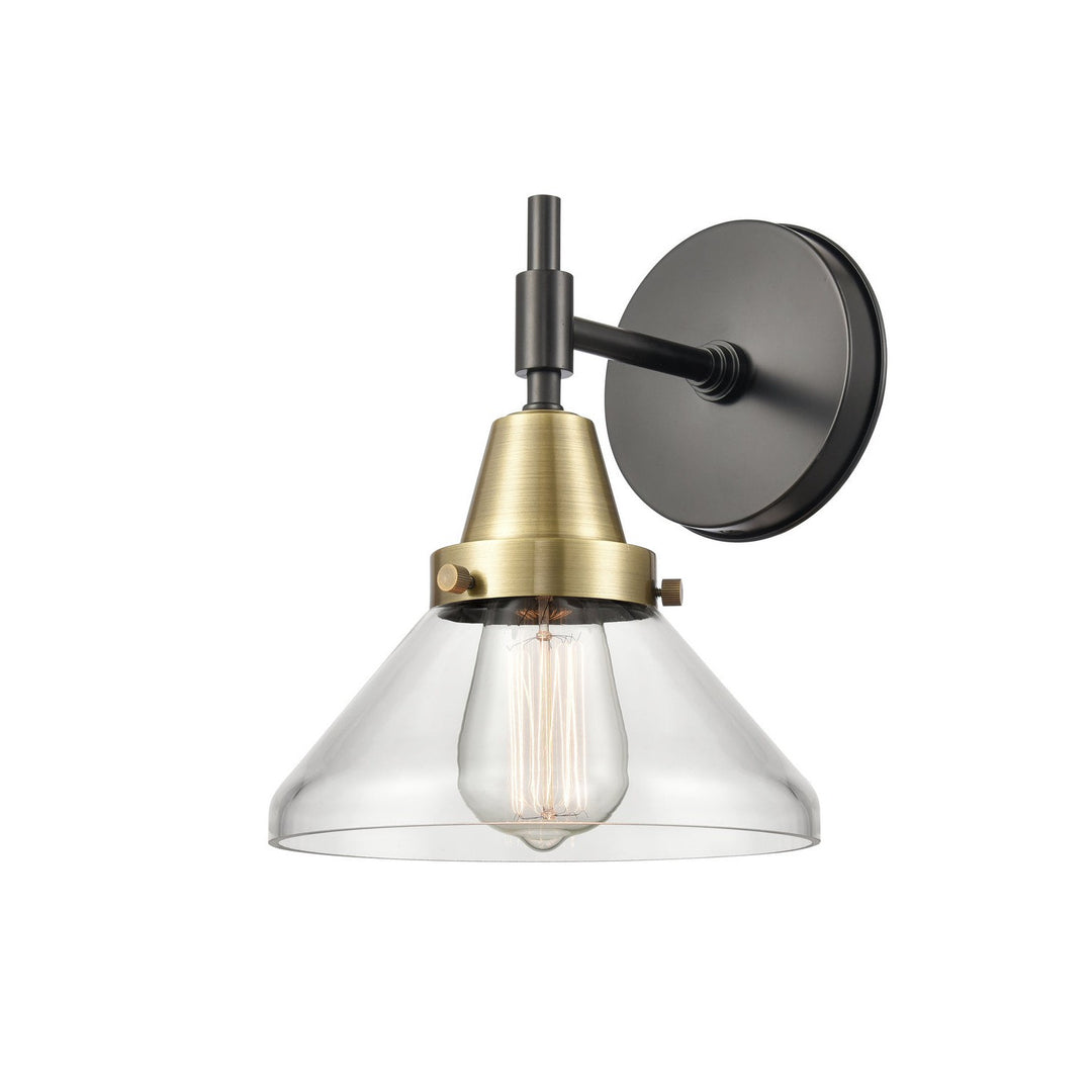 Innovations Caden 447-1W-BAB-G4472 Wall Sconce Light - Black Antique Brass