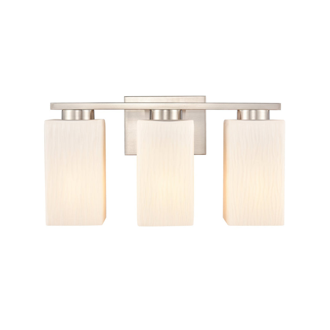 Innovations 419-3W-SN-G4191-LED Bath Vanity Light 17 in. wide - Satin Nickel