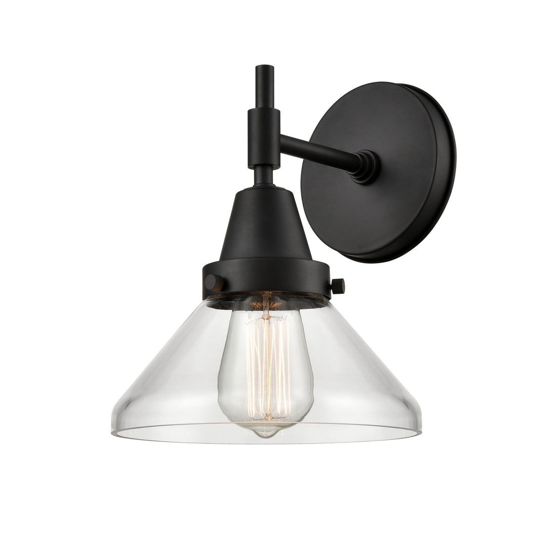 Innovations Caden 447-1W-BK-G4472 Wall Sconce Light - Matte Black
