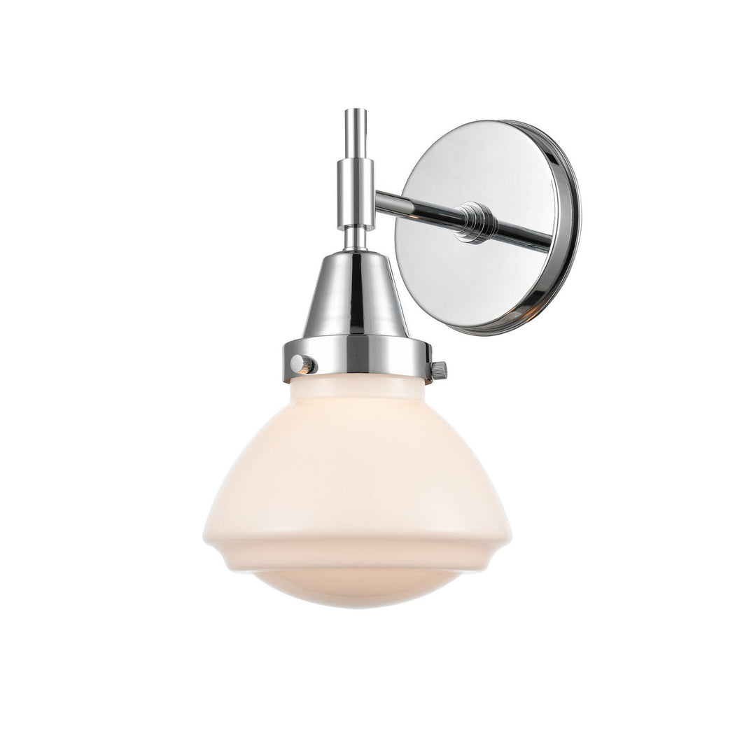 Innovations Caden 447-1W-PC-G321 Wall Sconce Light - Polished Chrome