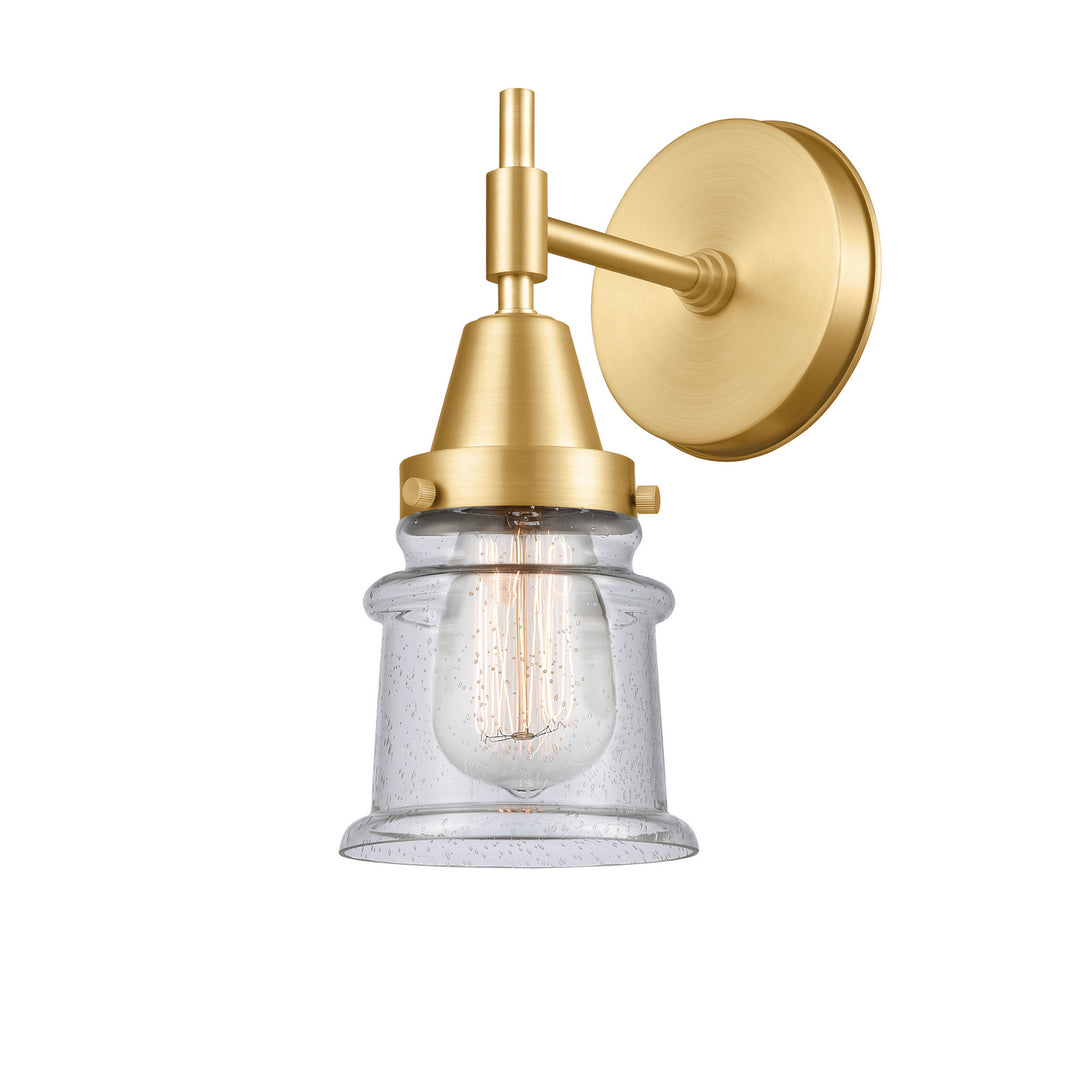 Innovations Caden 447-1W-SG-G184S Wall Sconce Light - Satin Gold