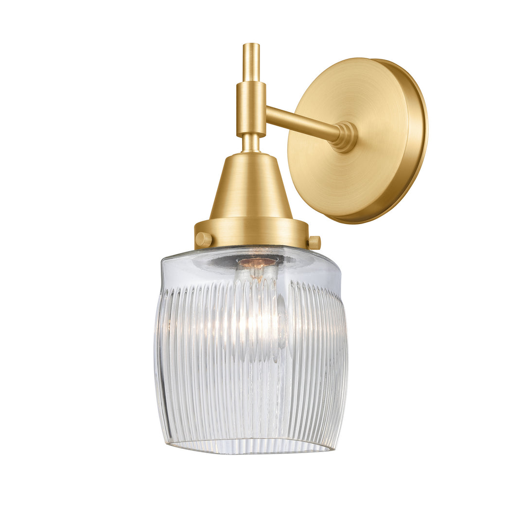 Innovations Caden 447-1W-SG-G302 Wall Sconce Light - Satin Gold