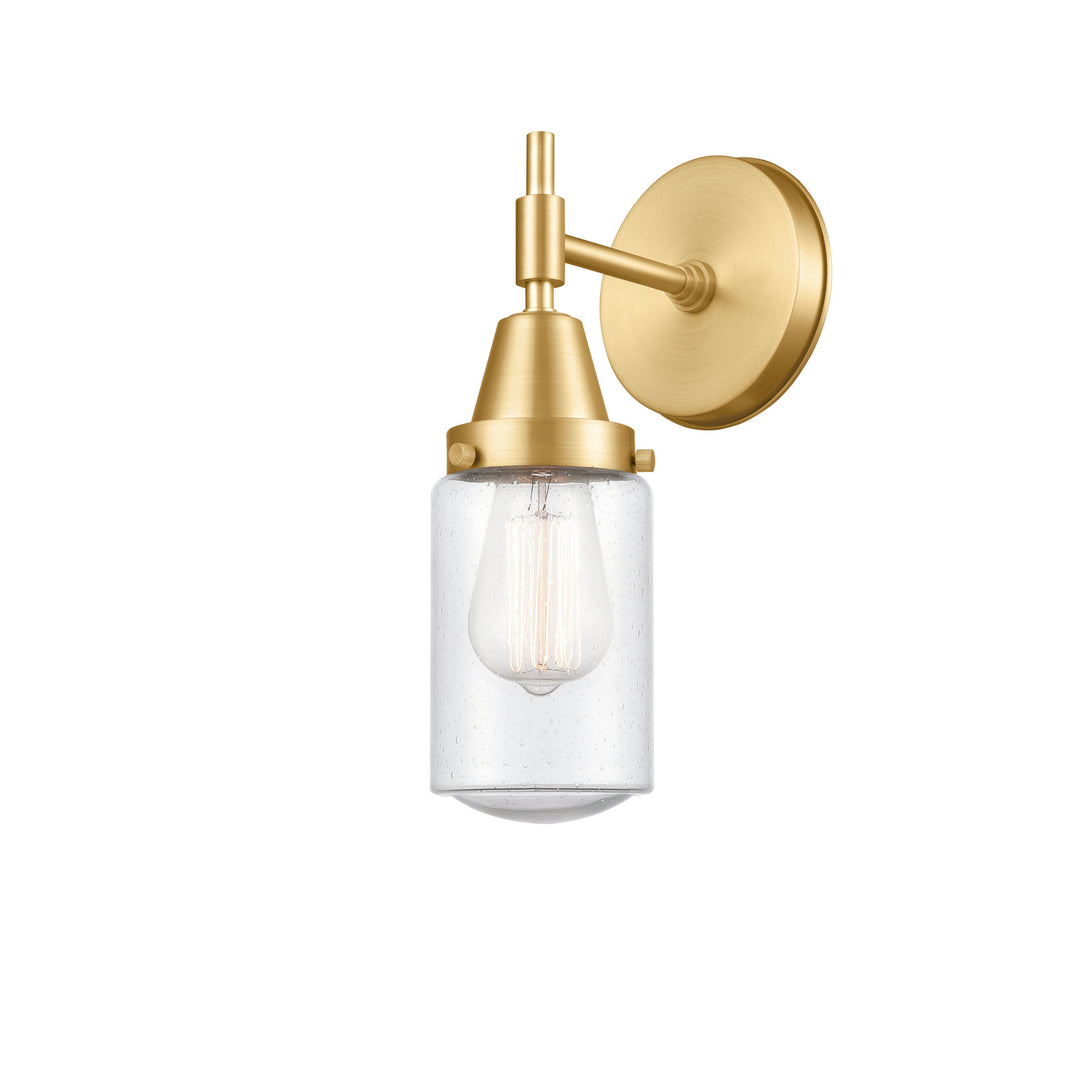 Innovations Caden 447-1W-SG-G314 Wall Sconce Light - Satin Gold