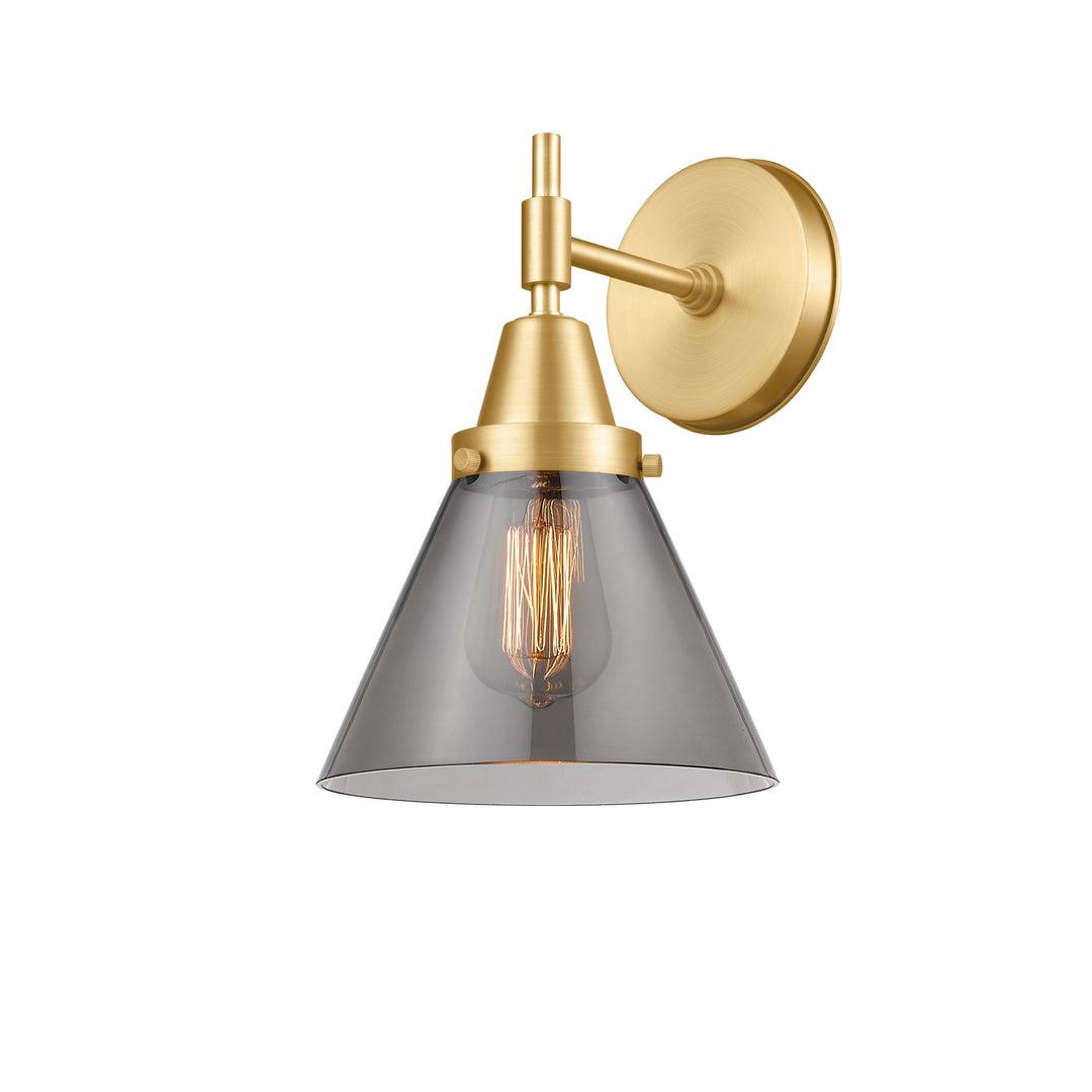 Innovations Caden 447-1W-SG-G43-LED Wall Sconce Light - Satin Gold